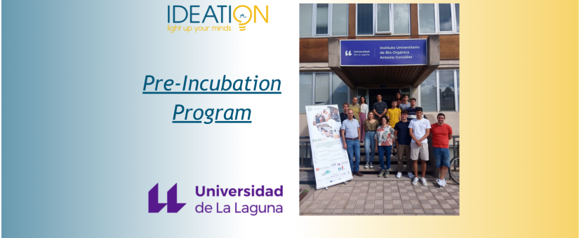 Pre-Incubation Program at the University of La Laguna
